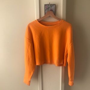 Zara, Cropped Sweatshirt
